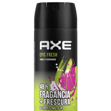 Axe Desodorante en Aerosol Epic Fresh 150 ml | Frescura Masculina con Estilo Axe Desodorante en Aerosol Epic Fresh 150 ml | Frescura Masculina con Estilo