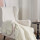 PIE DE CAMA SHAGGY CREMA