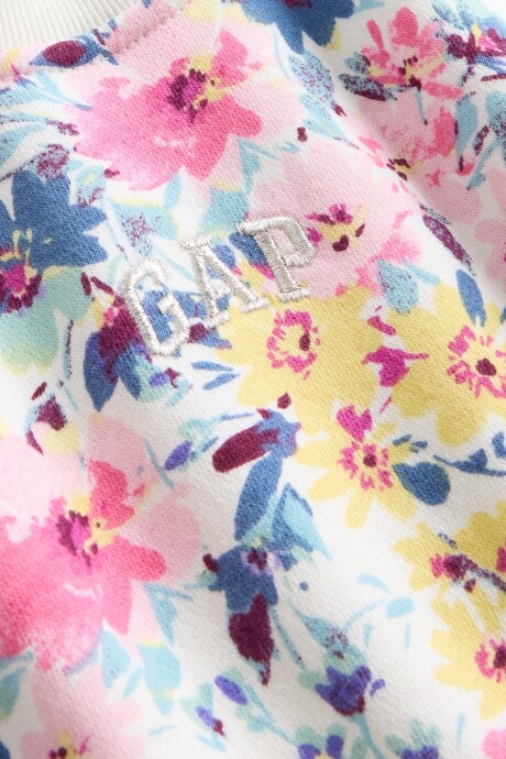 Buzo Deportivo Logo Gap Toddler Niña Ivory Frost