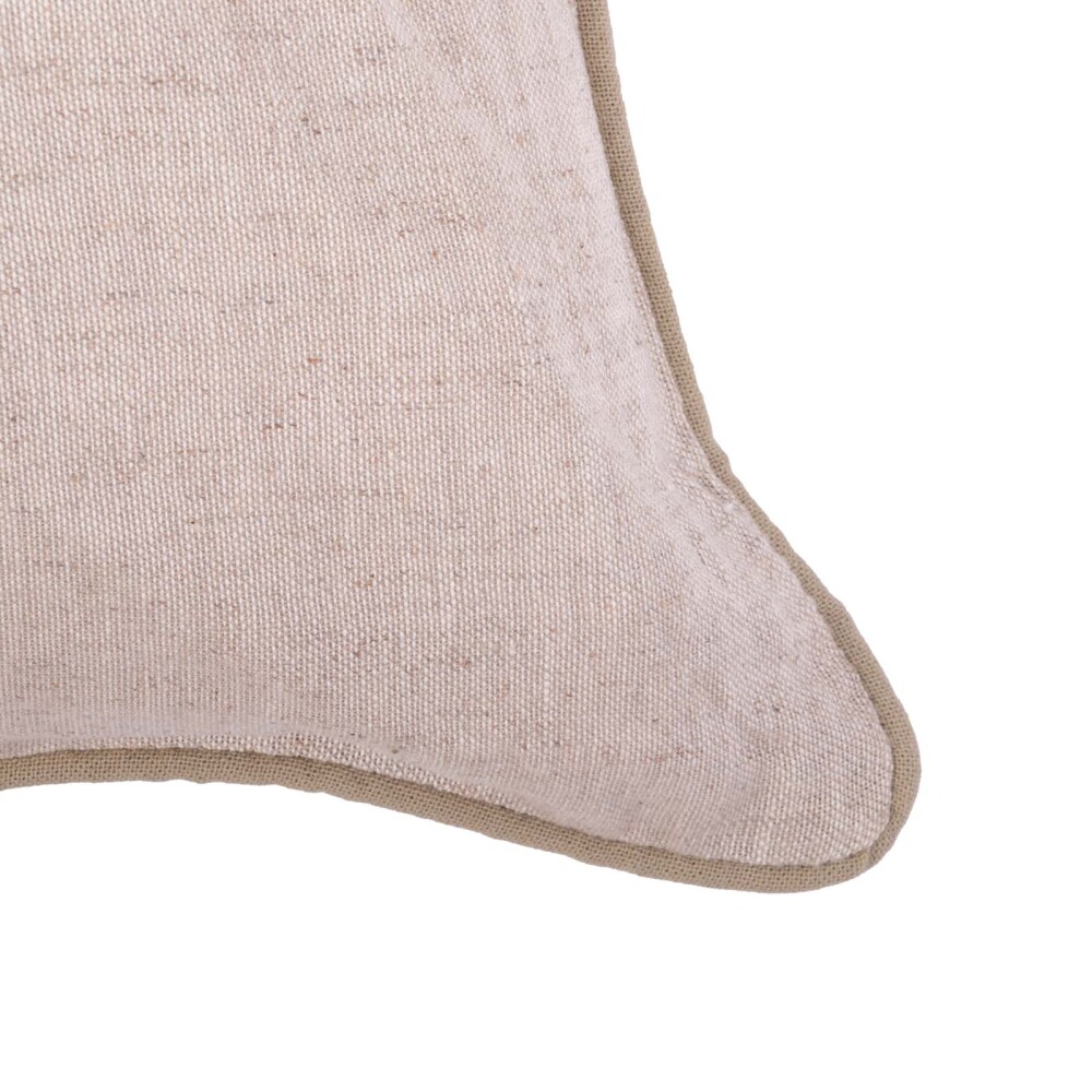 FUNDA DE ALMOHADÓN LINO-Y-ALGODON NATURAL-BEIGE CLAYTON BEIGE