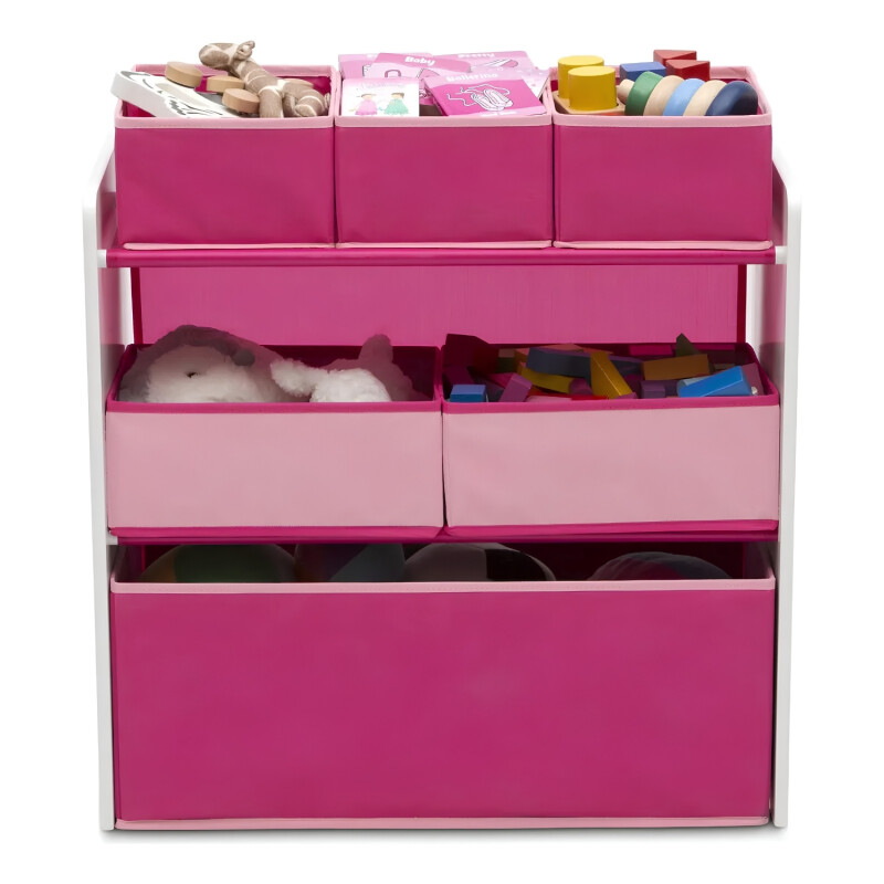 Organizado Infantil Disney C/6 compartimentos Rosado Organizado Infantil Disney C/6 compartimentos Rosado
