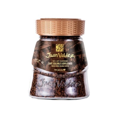 Café Clásico Juan Valdez 95g Cafe Premium Liofilizado 95g