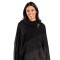 CHERRY PONCHO BLACK