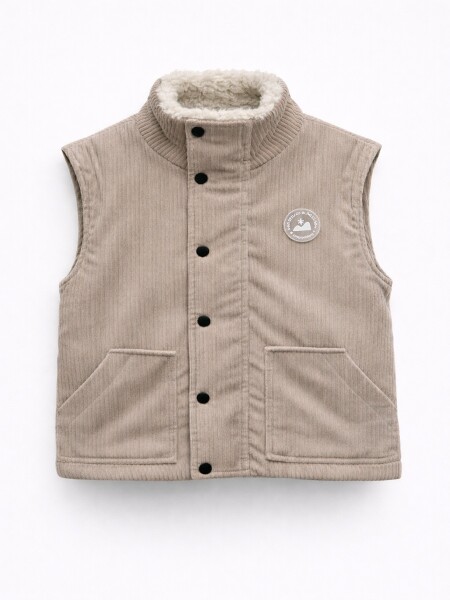 CHALECO IZAN BEIGE