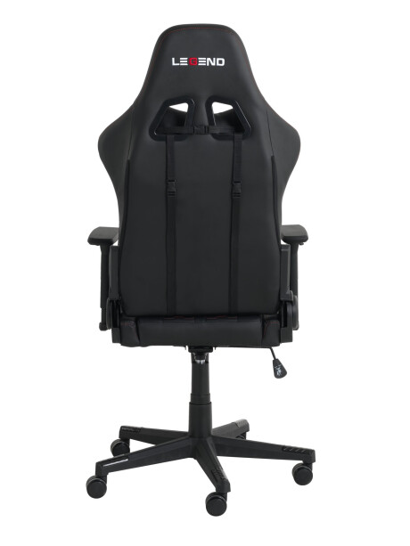 Silla gaming NIBE polipiel negro/rojo Silla gaming NIBE polipiel negro/rojo