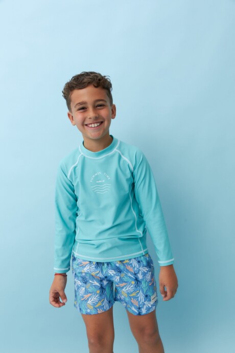 Short clásico Oliver Celeste