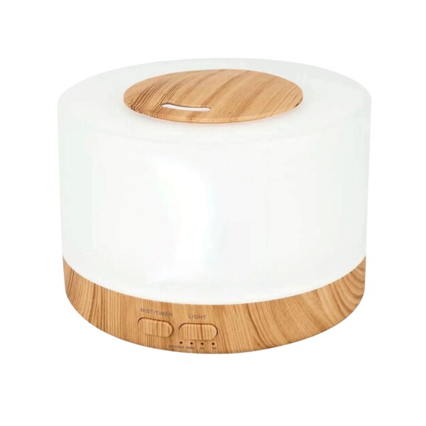 Aromatizador Vaporizador Humidificador Madera Led 500ml Aromatizador Vaporizador Humidificador Madera Led 500ml