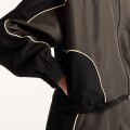 Campera New Balance de Dama - Trackside - WJ6279FYBLK DARK GREY