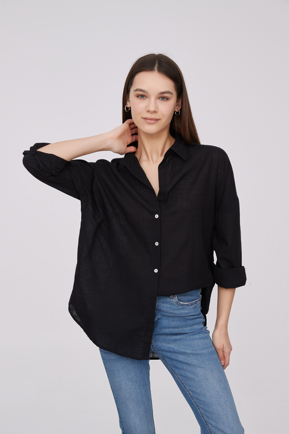 Camisa Montejo Negro