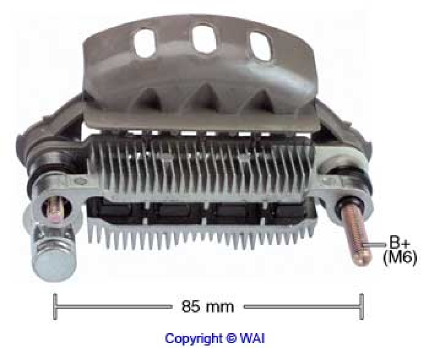 PLACA RECTIFICADORA - MITSUBISHI HYUNDAI SONATA TRANSPO 
