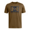 UA ABC CAMO BOXED LOGO SS-BRN BRN-498
