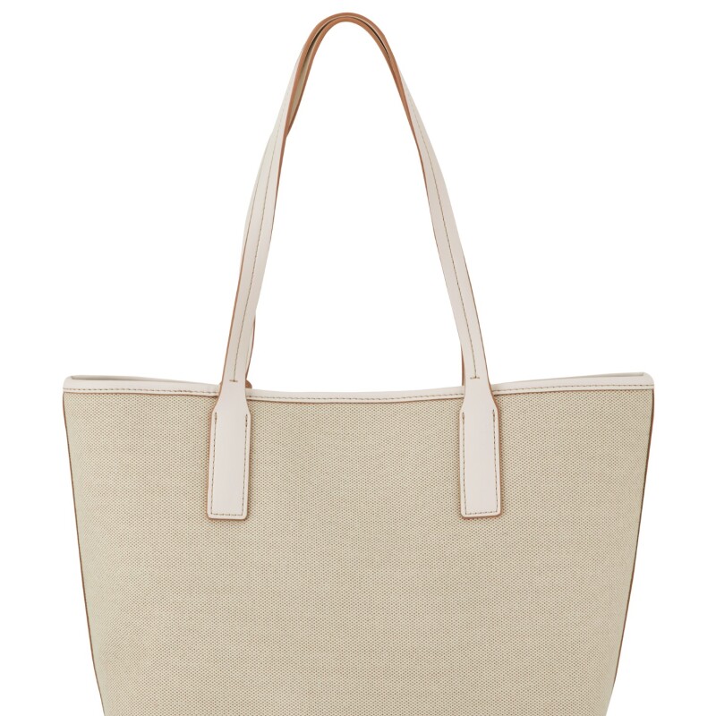 Tote Talley In Natural/cream