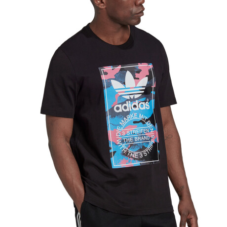 REMERA adidas GRAPHIC CAMO Black