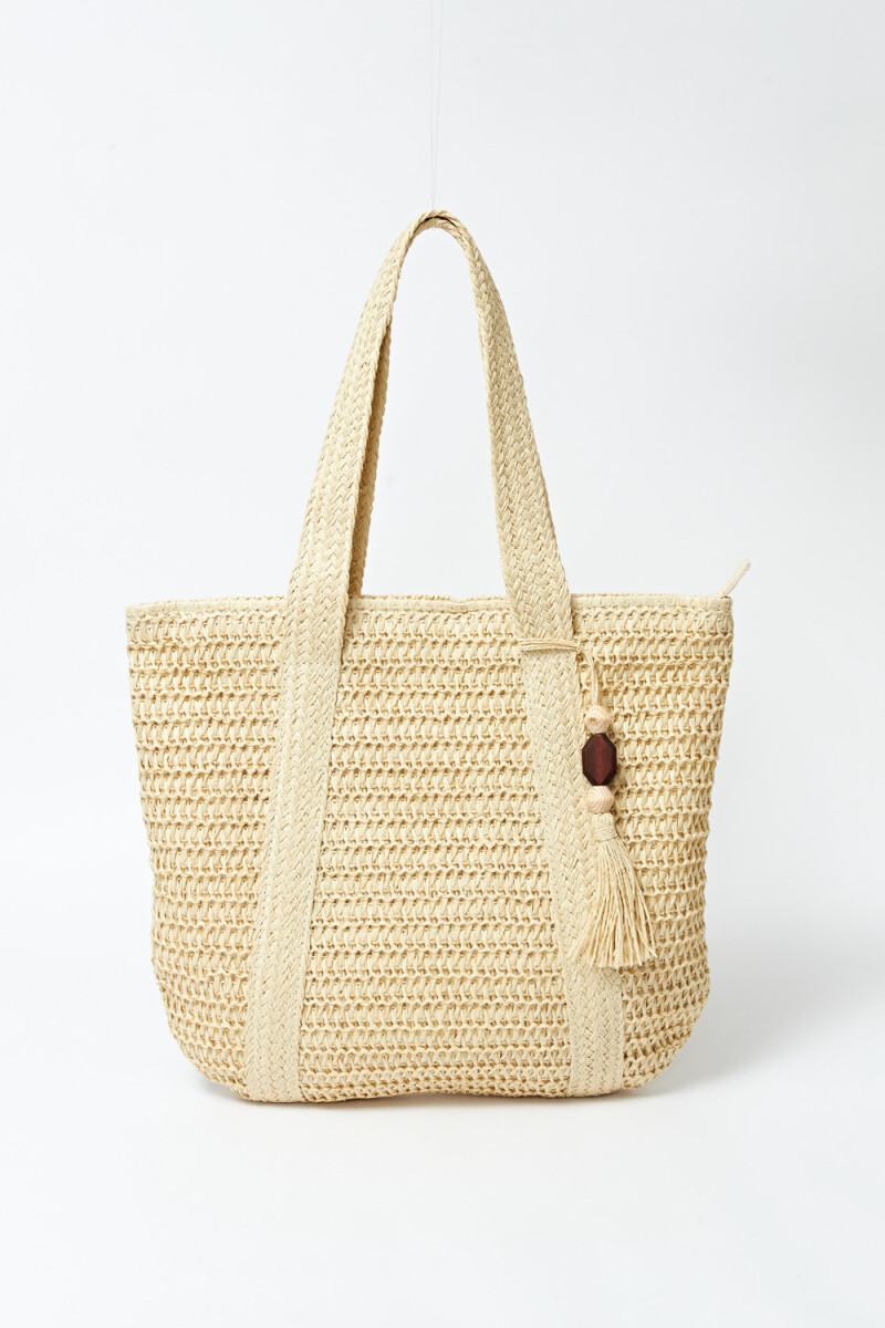 Bolso de playa - Crudo 