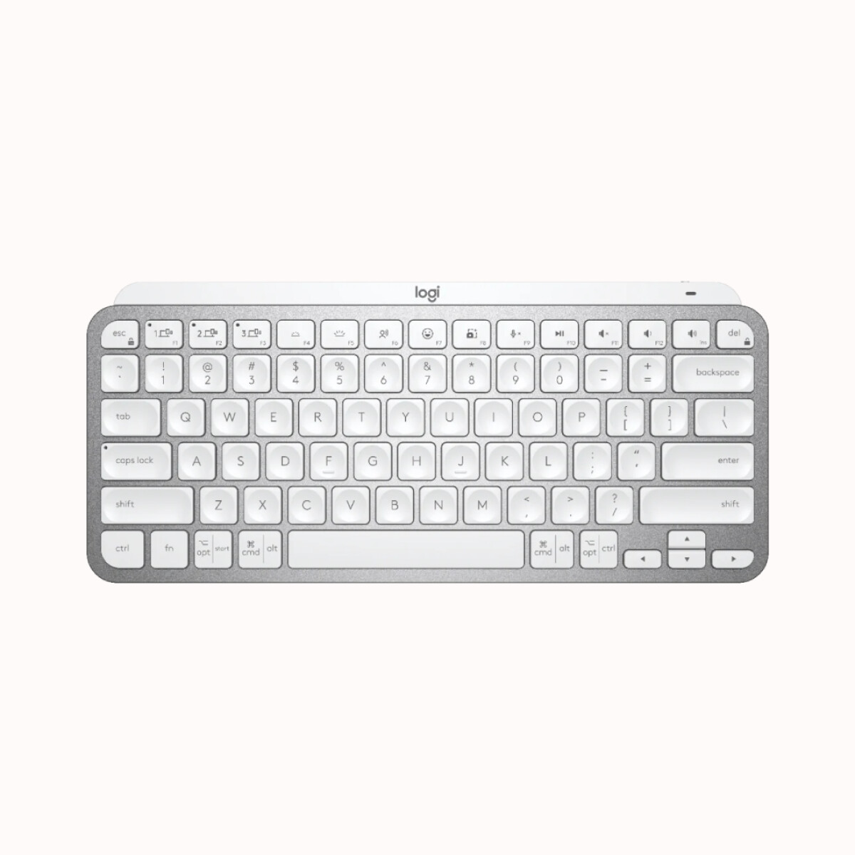 Teclado Logitech Mx Keys Mini Inal+Bt - Gris 
