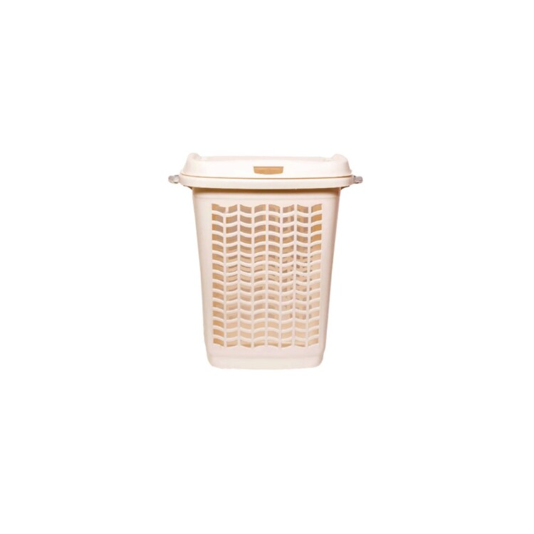 CESTO DE ROPA RECTANGULAR 50 LITROS 52X36X57CM MULTICOLOR
