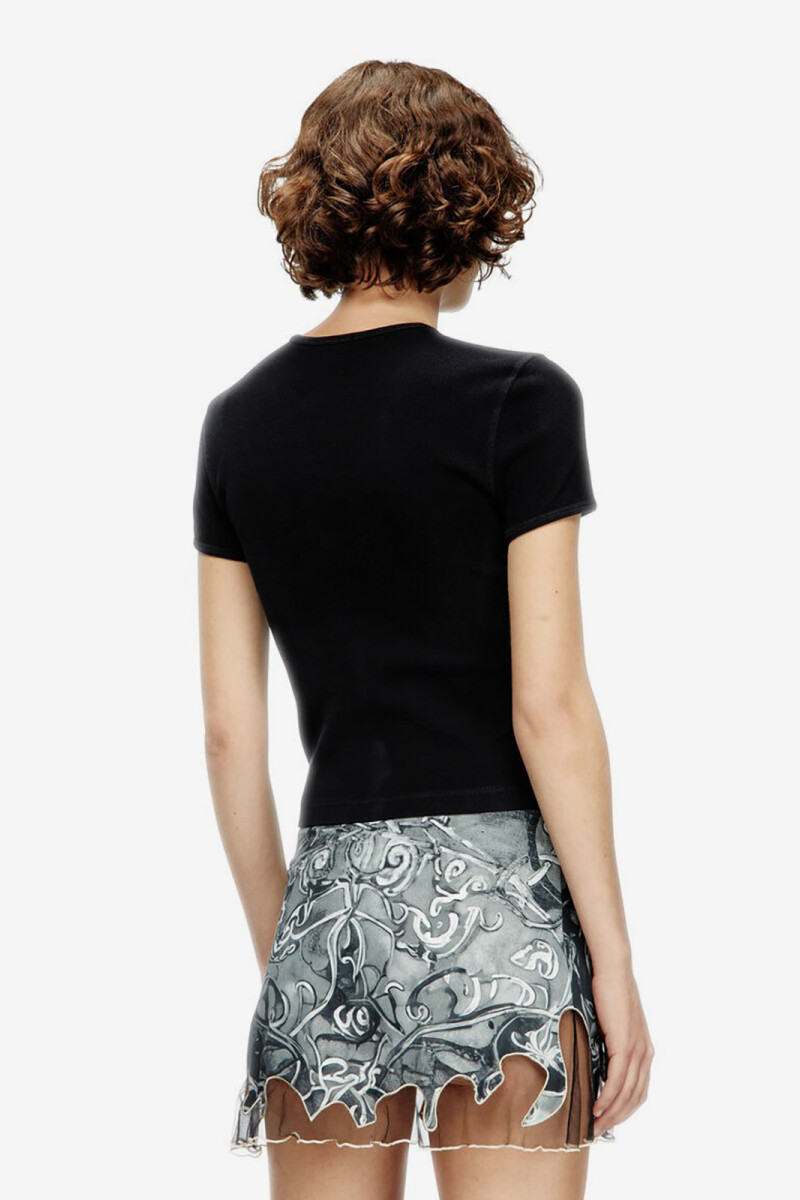 T-ELE-LONG-P2 TOP Negro