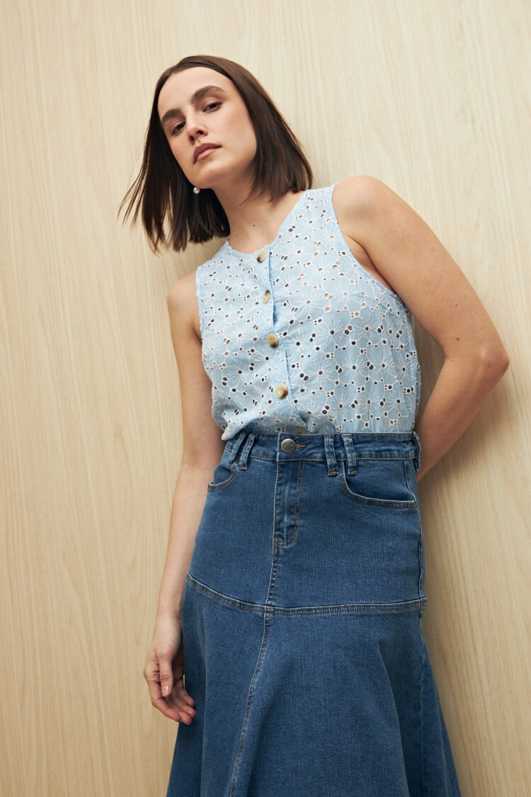 FALDA JOAN Azul