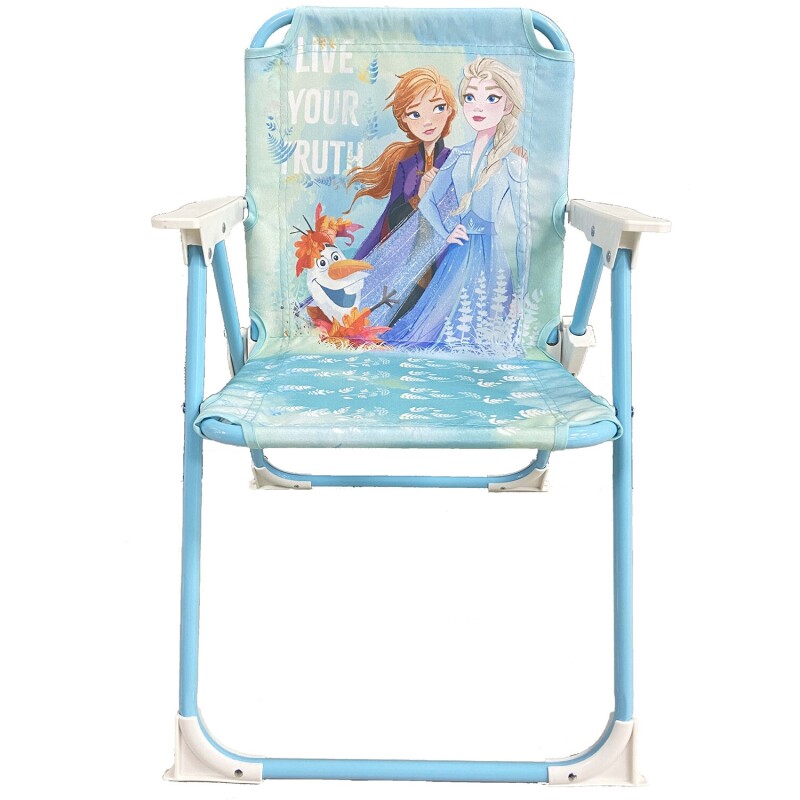 Silla plegable infantil para playa con diseños varios Frozen