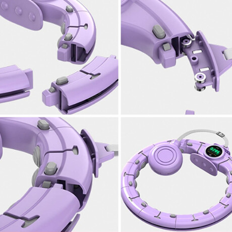 Aro Hula Hoop Deportivo Ajustable Fitness Pantalla Aro Hula Hoop Deportivo Ajustable Fitness Pantalla