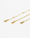 Pulseras Flexibles Sets Metal Set De Pulseras De Acero Combinadas - Dorado