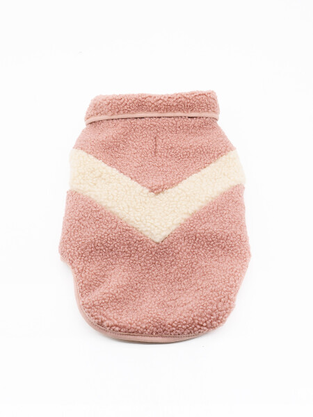 CHAQUETA SHERPA 5 A 8 KG ROSADO