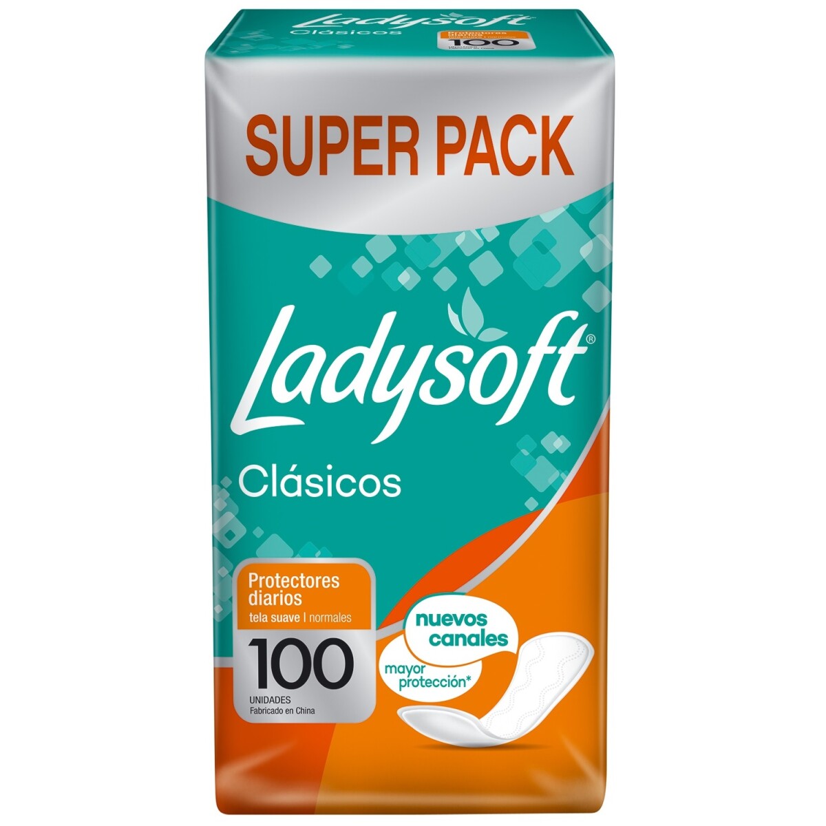Protectores Clásicos Ladysoft 100 Uds. 