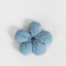 Skunzies Con flores Skunzie Flor Puffy - Azul Medio