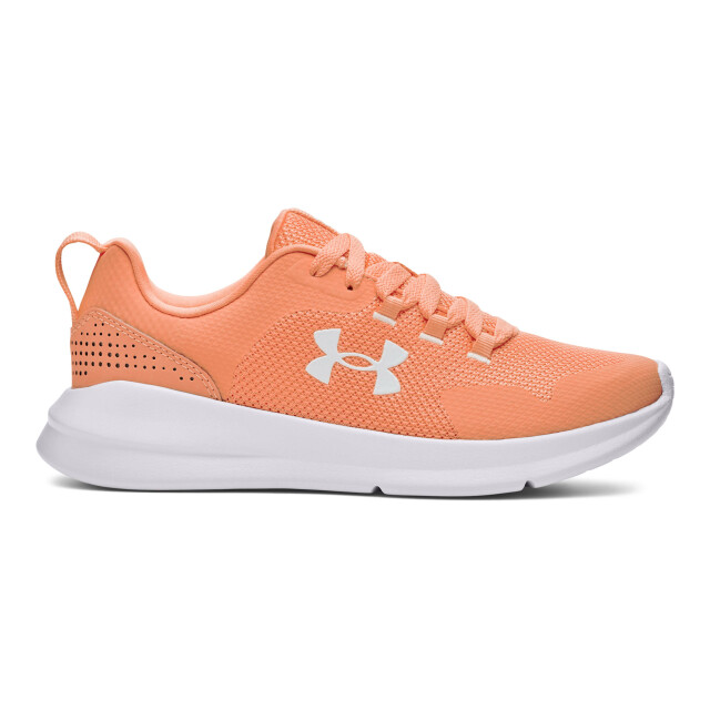 Championes de Mujer Under Armour Essentials Anaranjado - Blanco