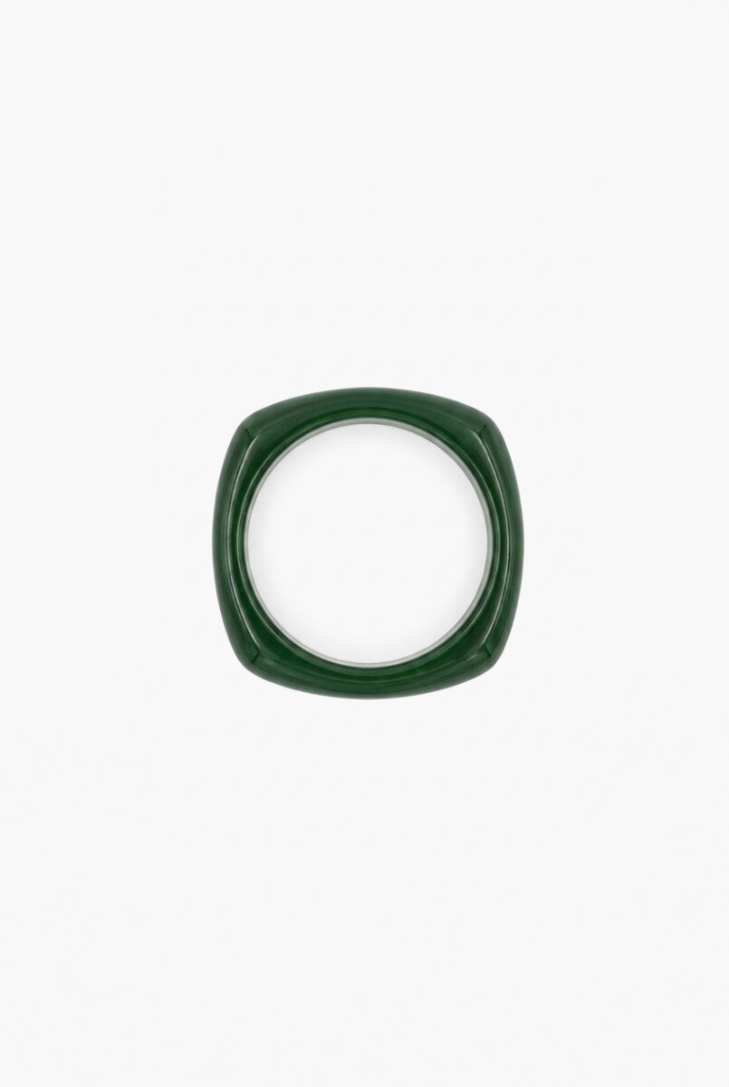 Pulsera acrilico - verde oliva 