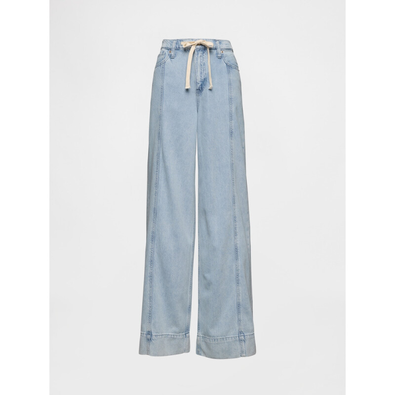 BAGGY MR TROUSER SEAMED LT ANDORA ACID LIGHT INDIGO 1