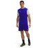 UA M Challenger Short-BLU BLK-001