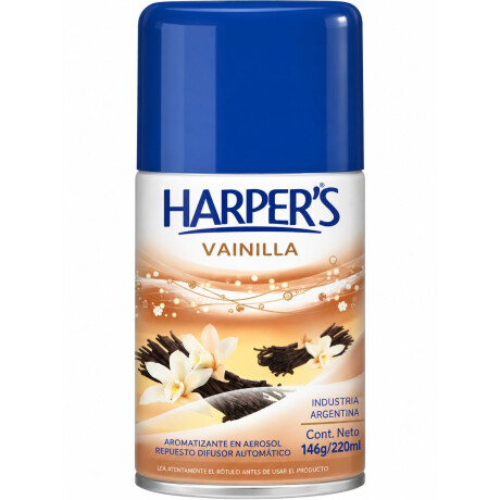 AROMATIZADOR AEROSOL HARPERS 220 ML VAINILLA AROMATIZADOR AEROSOL HARPERS 220 ML VAINILLA
