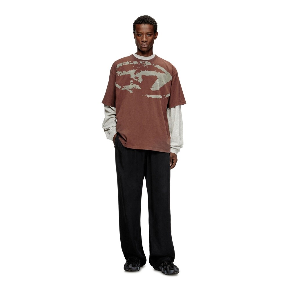 Polo Para Hombre T-Boxt-N14 Marron