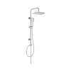Barral de Ducha Rectangular Cromado sin Grifería Rimontti Barral De Ducha Rectangular Cromado Sin Grifería Rimontti