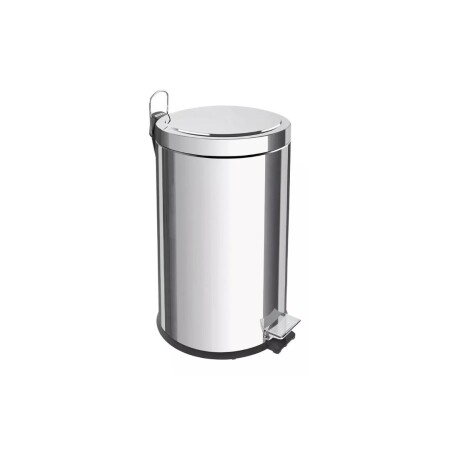 TACHO PAPELERA ACERO INOXIDABLE TRAMONTINA 20LTS PLATEADO