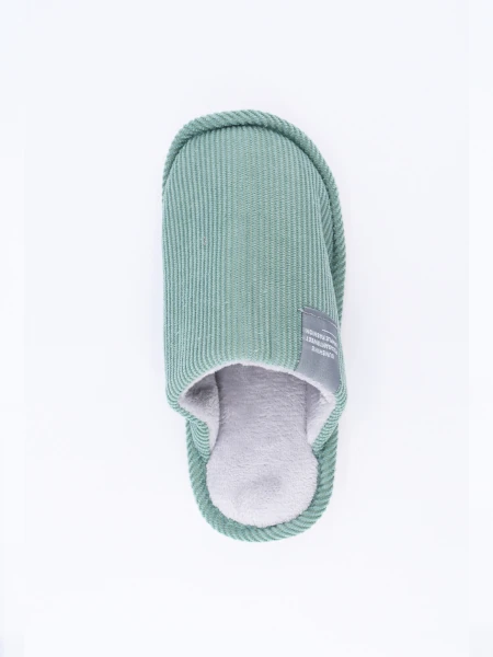 PANTUFLA DOREEN VERDE CLARO