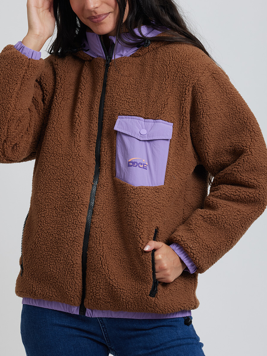 CAMPERA CAMILE DIXIE - MarrÓn 