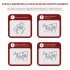 Estante Organizador Baño Ducha Set X2 Adhesivo Con Ganchos Imback Color Negro Estante Organizador Baño Ducha Set X2 Adhesivo Con Ganchos Imback Color Negro