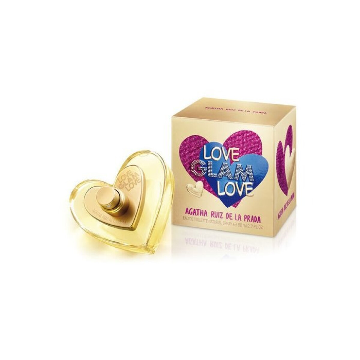 Perfume Agatha Ruiz De La Prada Glam Love Edt 80 Ml 