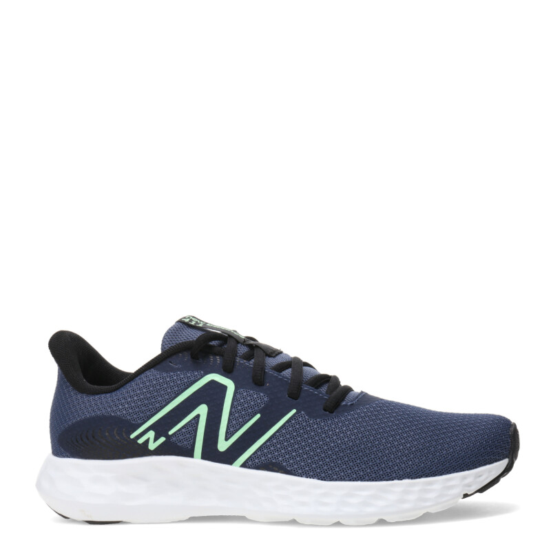 Championes de Hombre New Balance Running Course 411 V3 Azul - Negro - Amarillo Lima