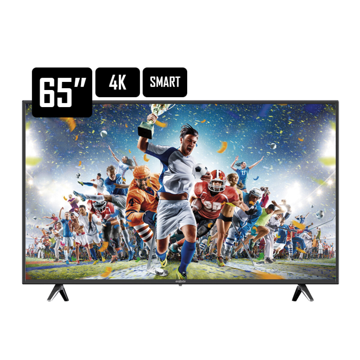 Tv Led Enxuta 65" Smart tv 4K ultra hd - Unica 