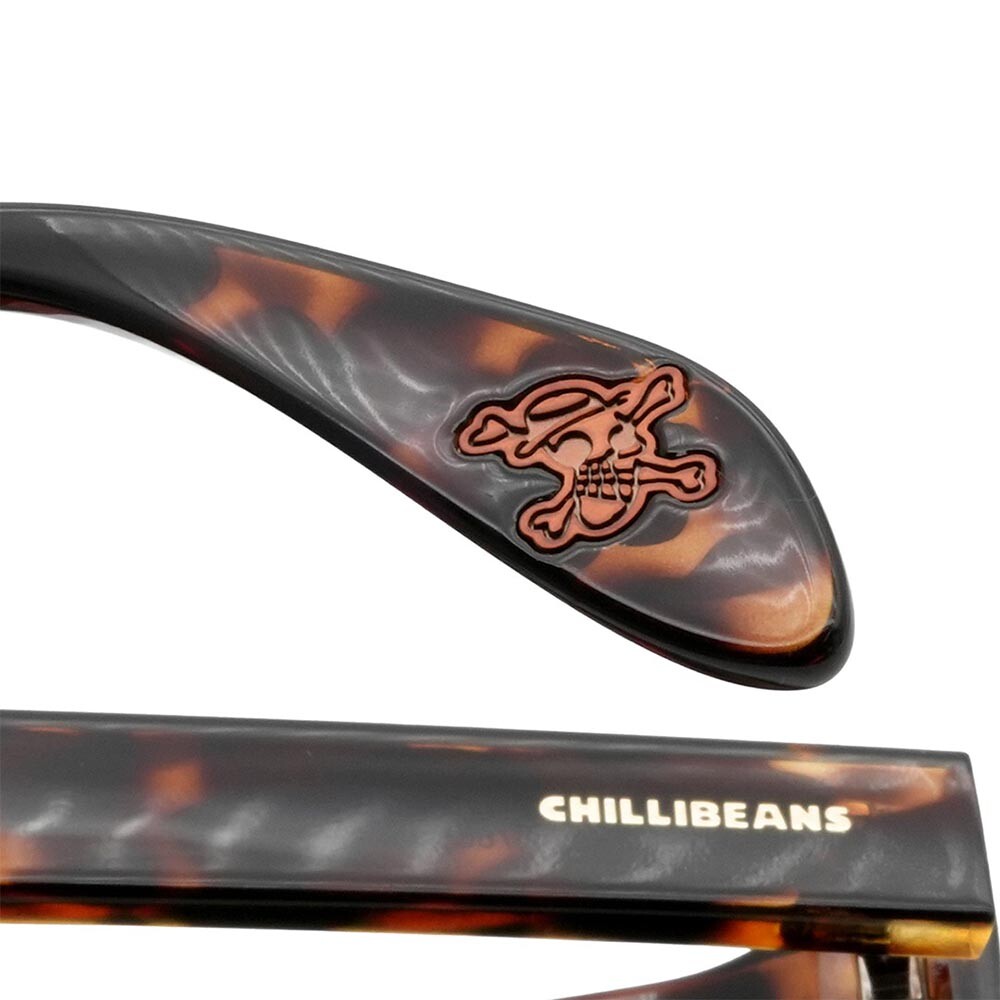 Lentes De Sol One Piece Cuadrado De Policarbonato Caramelo/Marrón