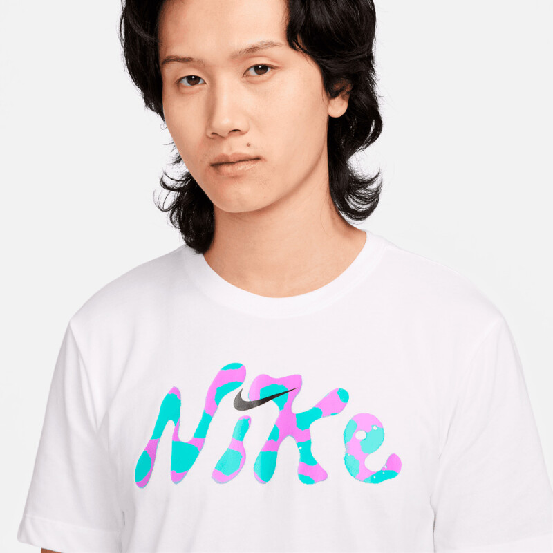 Remera Nike Dri-Fit Tee de Hombre Blanco