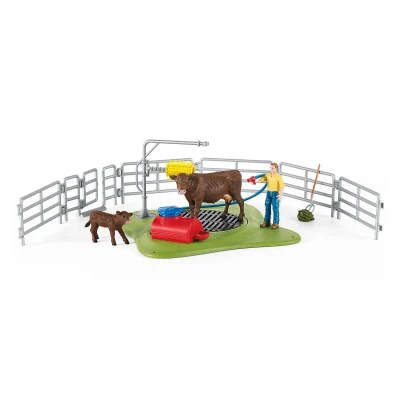Estación de lavado para vacas Schleich Estación de lavado para vacas Schleich