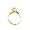 Anillo Solitario-Oro bajo-Perla española-AN8164 conperla