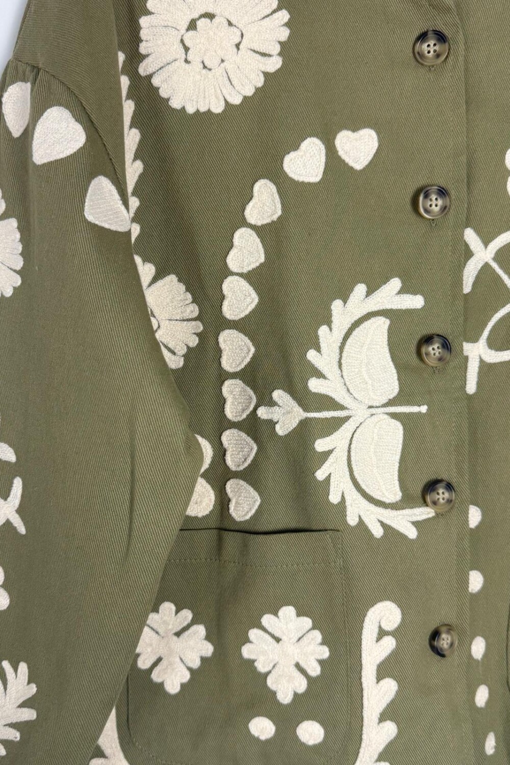 CHAQUETA ALGODON COCK VERDE