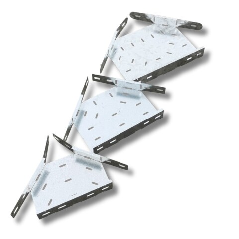 DERIVACIÓN PORTACABLE RANURADA 38X38MM DERIVACIÓN PORTACABLE RANURADA 38X38MM