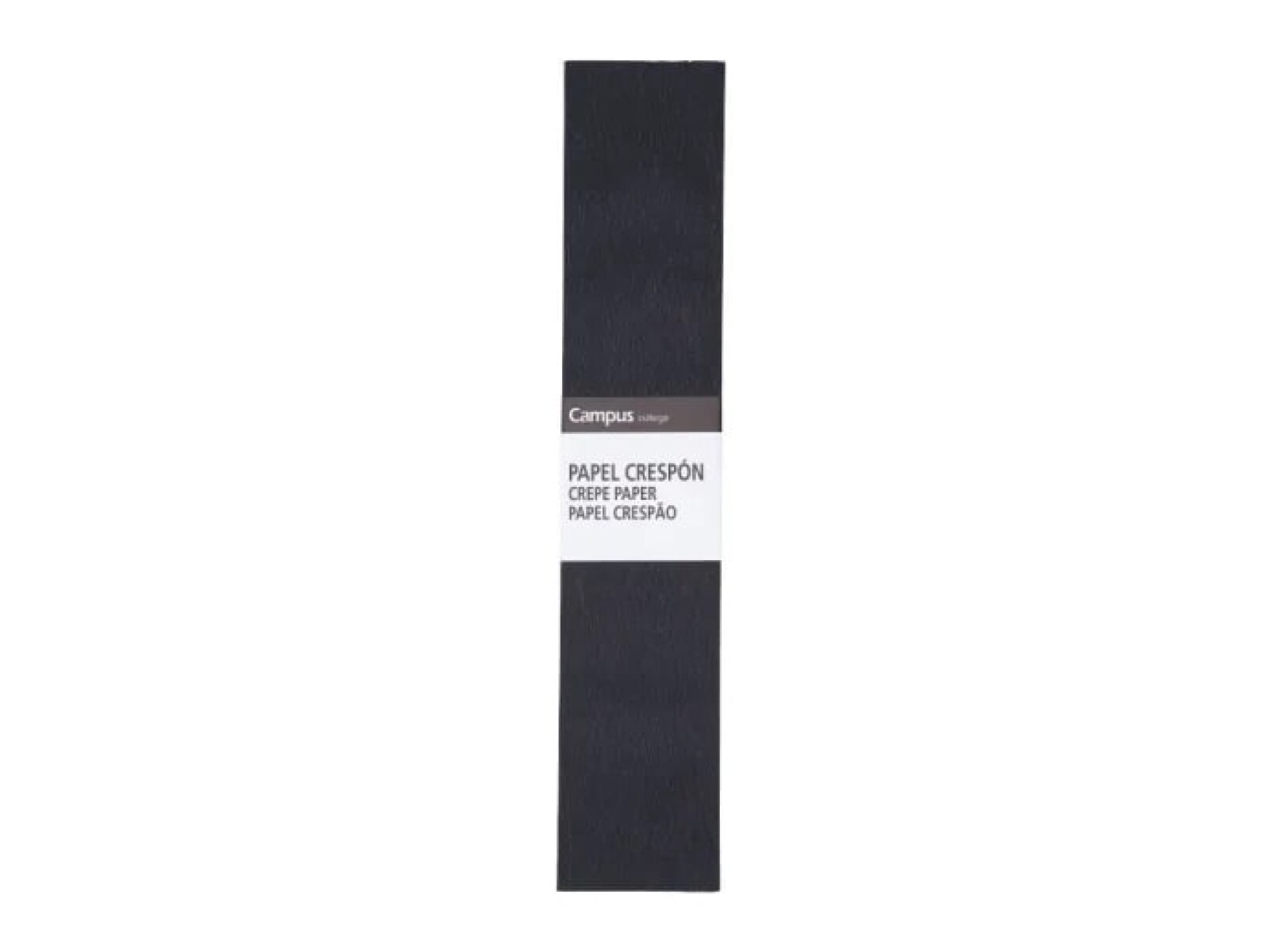 Papel Crepe Campus - Negro 