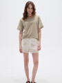 Remera Surnel Verde Grisaceo